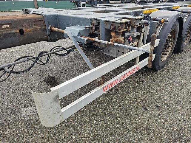 Konténerszállítás Fliegl SDS420V2 / MULTI ALL CONNECTIONS / SAF DISC /DU...