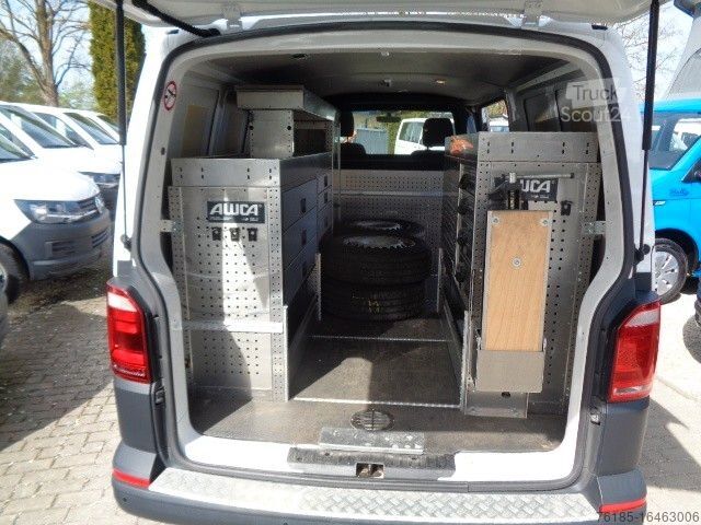 Furgão de painéis VOLKSWAGEN T6 Kasten lang 4M  rre  Werkstattregale