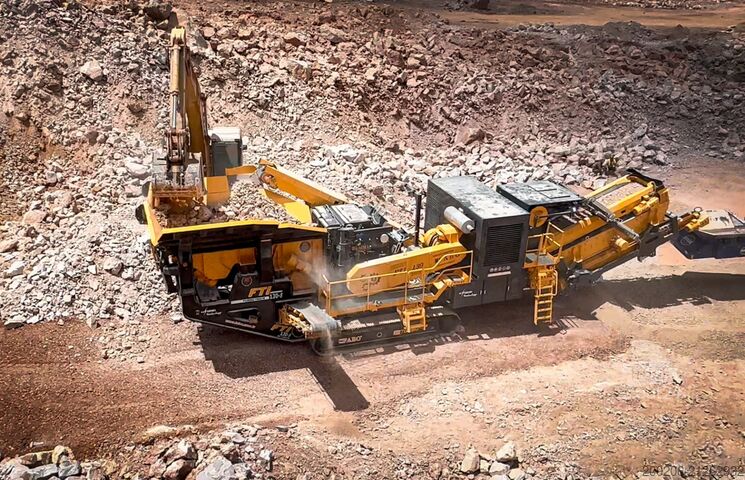 Kruszarka FABO crusher 450-500 TPH Tracked Impact Crusher