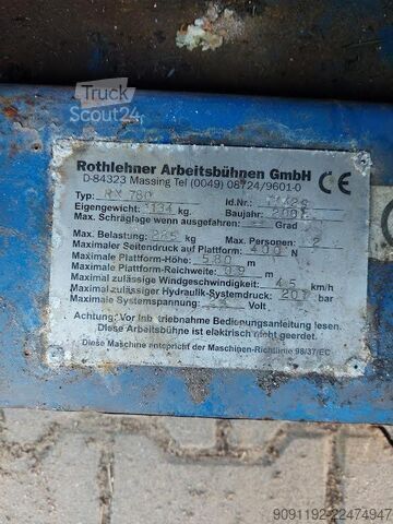 Scherenhebebühne  DIVERSE Scheren-Arbeitsbühne S 78 E S
