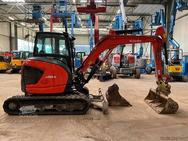 Minikotró Kubota U 50-5