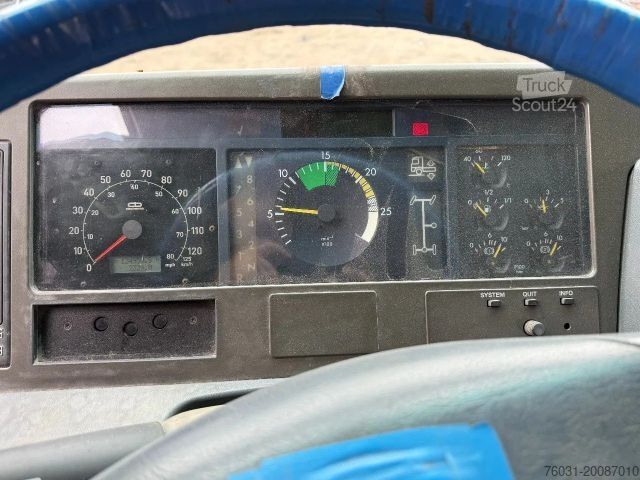 Autocarro ribaltabile MERCEDES-BENZ Actros 1831 V6 4X2 Tipper + crane EPS Manual Gea