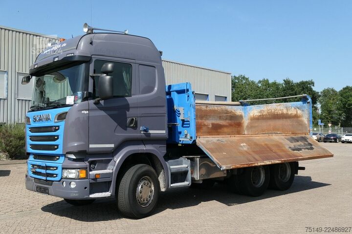 Самосвал SCANIA R 580 6x4, Meiller, Bordmatik, Klima, Hydr. AHK