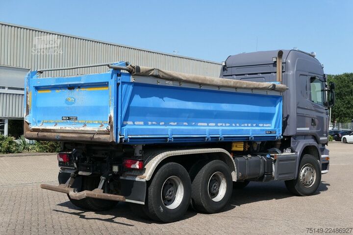 Самосвал SCANIA R 580 6x4, Meiller, Bordmatik, Klima, Hydr. AHK