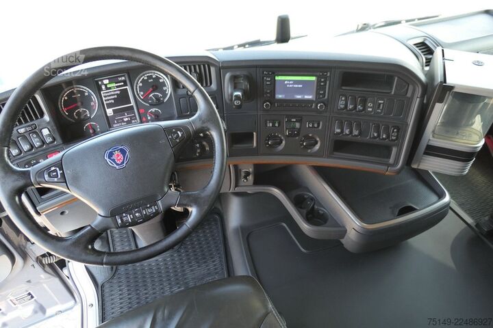 Самосвал SCANIA R 580 6x4, Meiller, Bordmatik, Klima, Hydr. AHK