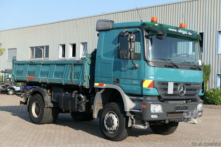 Самосвал MERCEDES-BENZ 1841 AK 4x4, Meiller, Allrad, Klima, AHK, Hydr.,