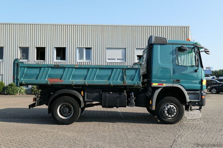 Самосвал MERCEDES-BENZ 1841 AK 4x4, Meiller, Allrad, Klima, AHK, Hydr.,