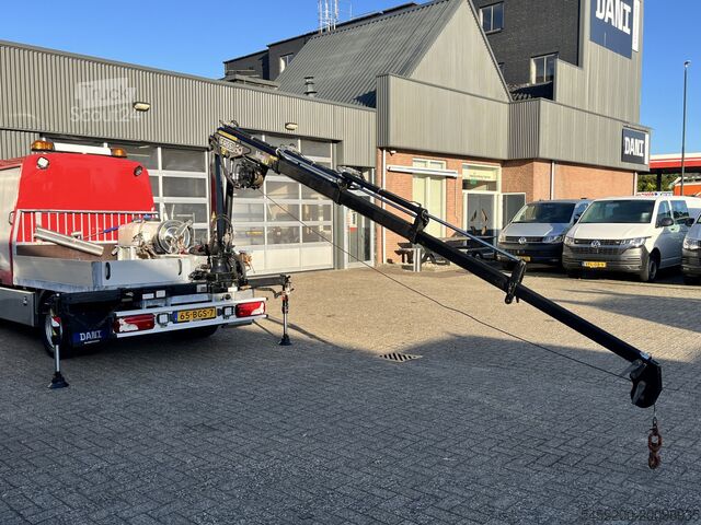 Platformwagen met kraan Mercedes-Benz Sprinter 513 2.2 CDI 366 Laadkraan Hogedrukrein...