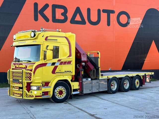 Corps ouvert Scania G 490 8x4*4 PK 65002 SH / JIB CONNECTION / PLAT...