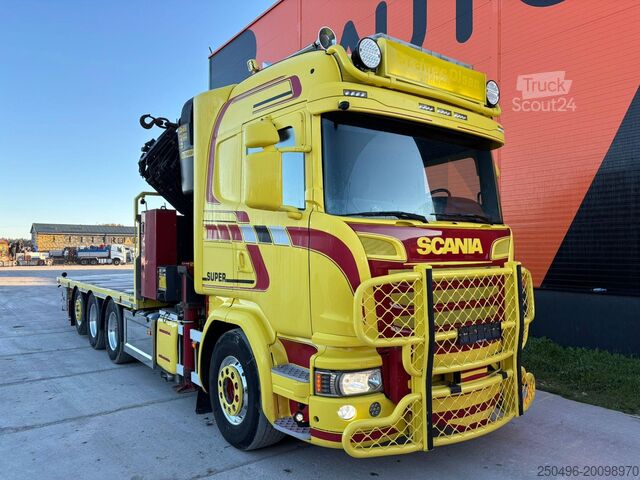 Corps ouvert Scania G 490 8x4*4 PK 65002 SH / JIB CONNECTION / PLAT...