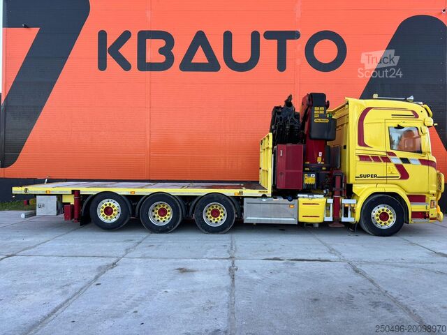 Corps ouvert Scania G 490 8x4*4 PK 65002 SH / JIB CONNECTION / PLAT...