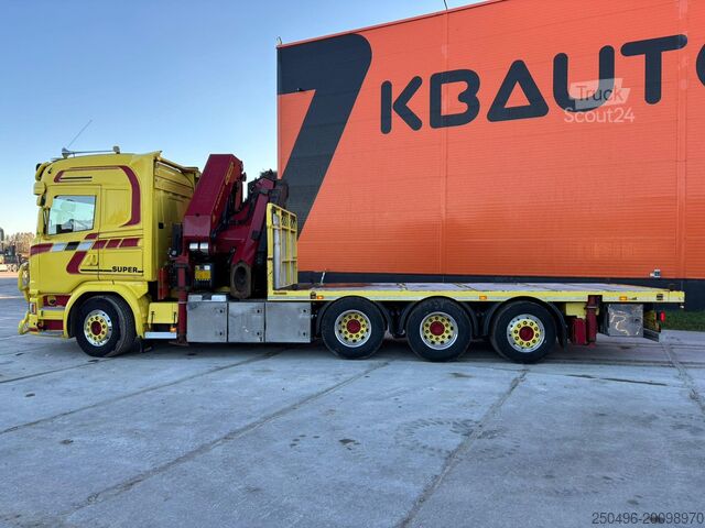 Corps ouvert Scania G 490 8x4*4 PK 65002 SH / JIB CONNECTION / PLAT...