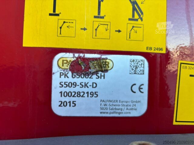 Açık gövde Scania G 490 8x4*4 PK 65002 SH / JIB CONNECTION / PLAT...
