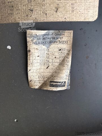 Naczepa wywrotka Langendorf NW 3  Smart Line