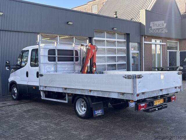 Camião plataforma com grua Iveco Daily 35C17 3.0 410 170PK Automaat Himatic Palf...