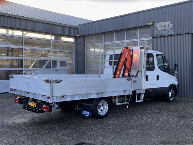 Camião plataforma com grua Iveco Daily 35C17 3.0 410 170PK Automaat Himatic Palf...