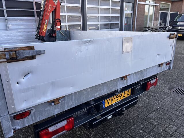 Camião plataforma com grua Iveco Daily 35C17 3.0 410 170PK Automaat Himatic Palf...