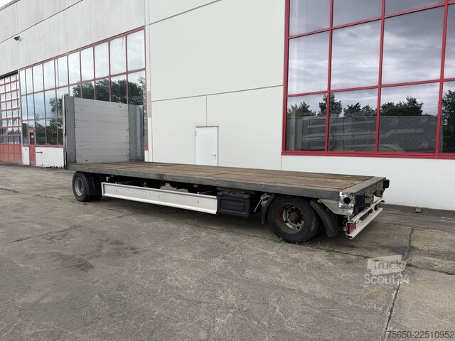 Remorque ouverte Fliegl ZPS180  2 Achs Jumbo-Plato- Anhänger