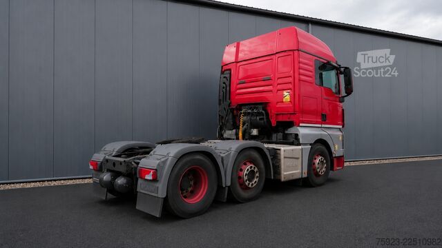 Matières dangereuses MAN TGX 26.440 6x2 gearbox problem