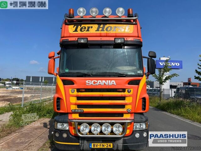 Chassis cab Scania R 620 B 6X2 V8 / retarder / blad geveerd/airco/