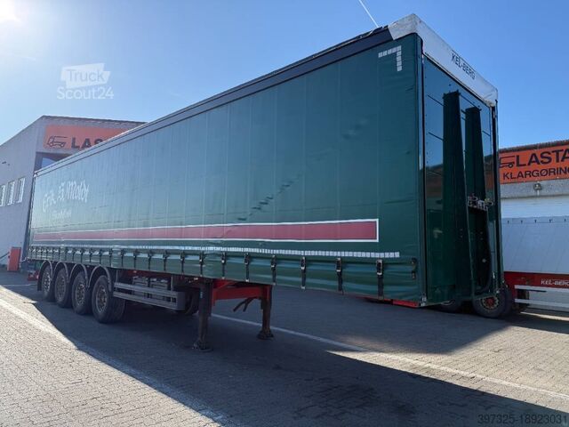 Bâches coulissantes Kel-Berg 4-Axle Curtainsider/Planenauflieger/Gardintrailer