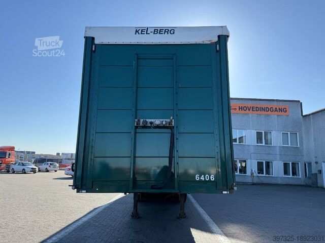 Bâches coulissantes Kel-Berg 4-Axle Curtainsider/Planenauflieger/Gardintrailer