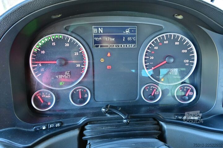 Камион с кука за контейнери MAN TGS35.400  E6 8x4 Pritarder Hiab Alu Felgen