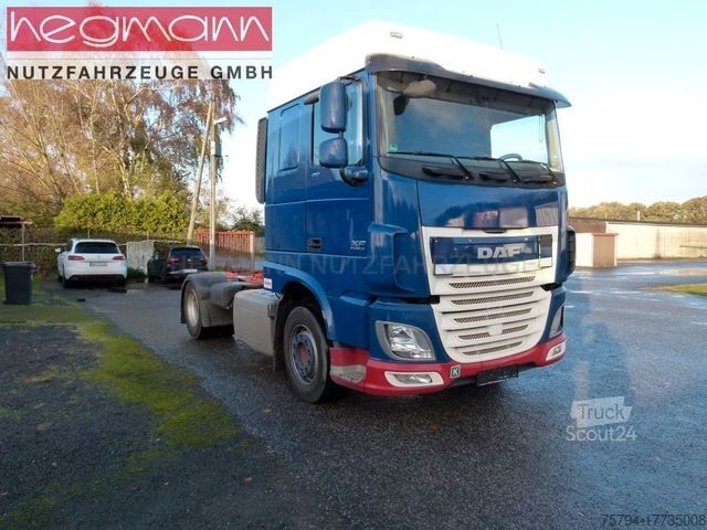 Standardní tahač DAF XF 410 FT, ACC, LGS, ADR groß, DEB, deutsch, PTO