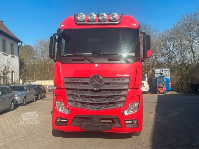 Tomruk kamyonu MERCEDES-BENZ Actros 2663 6x4 Holztransport Ladekran Palfinger