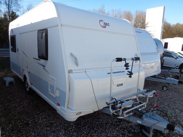Wohnwagen TEC Weltenbummler 460 TDF *Mover*Vorzelt
