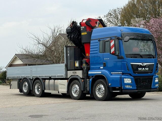 Ciężarówka z dźwigiem MAN TGS 35.510 8x2!!EURO 6 PALFINGER 58002 TEC LIER...