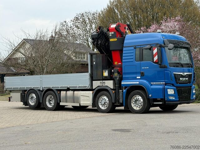 Ciężarówka z dźwigiem MAN TGS 35.510 8x2!!EURO 6 PALFINGER 58002 TEC LIER...