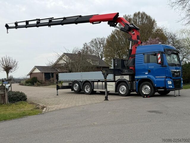 Kranbil MAN TGS 35.510 8x2!!EURO 6 PALFINGER 58002 TEC LIER...