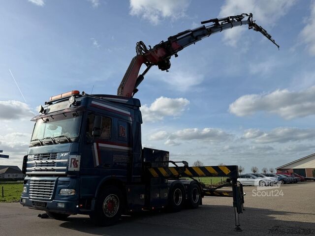 Tracteur standard DAF XF480 6x2 TREKKER MET 60 T/M KRAAN FASSI!!FLYJI...