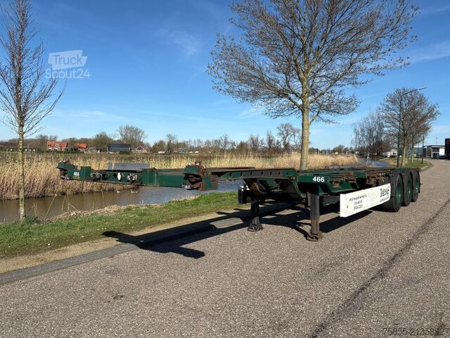 Containertransport Krone SD 27 Multichassis / Extendable / BPW Axles / L...