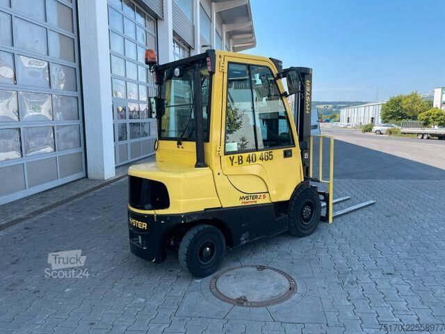 Vysokozdvižný vozík Hyster H2.5FT / Duplex 3,3m / nur 948h / Waage