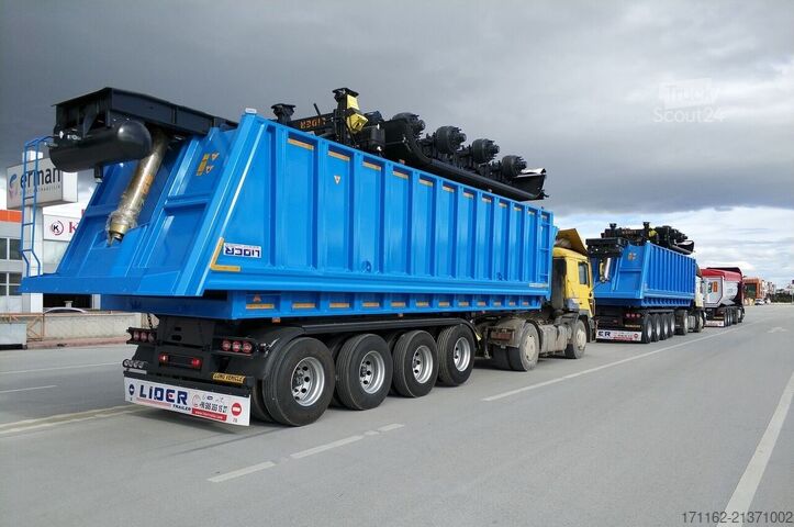 Billenős félpótkocsi Lider Dumper 4 axles