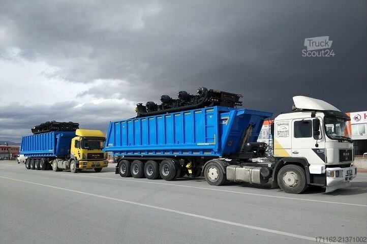 Billenős félpótkocsi Lider Dumper 4 axles