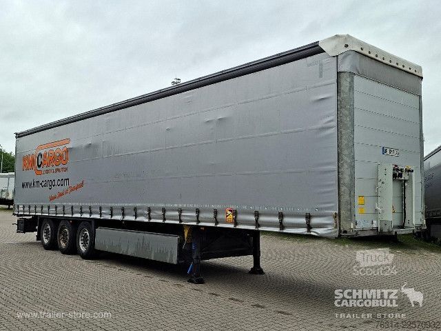 Open semitrailer with tarp Schmitz Cargobull Curtainsider Standard Getränke