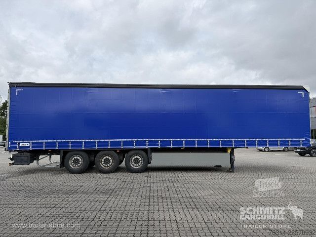 Open semitrailer with tarp Schmitz Cargobull Curtainsider Standard Getränke
