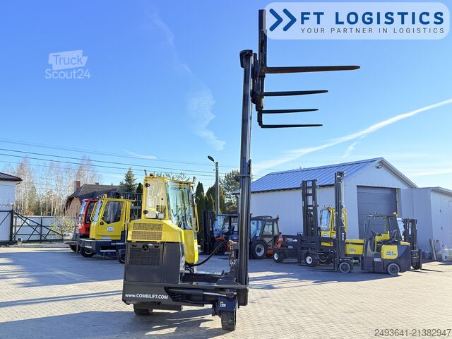 Carretilla retráctil de 4 vías Combilift C3000XL DUPLEX SPREADER BEAM FREE LIFT