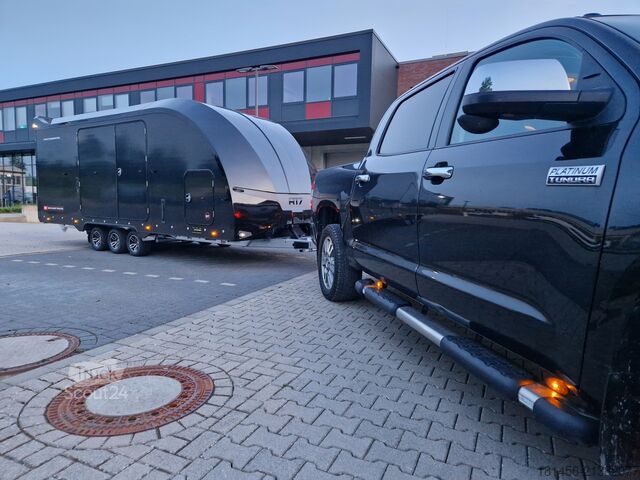 مقطورة ناقلة سيارات Brian James Trailer RT 7 397-5521-35-3-10-B enclosed