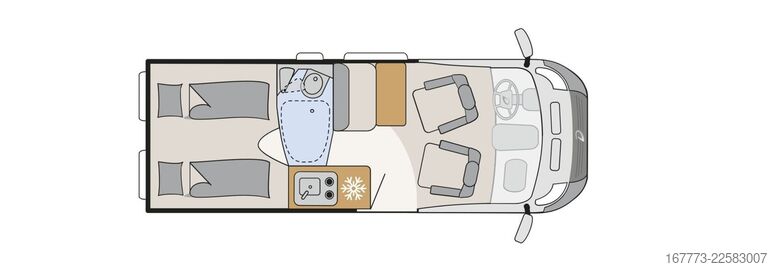 Kamper DETHLEFFS Globetrail Fiat 600 ER "95Jahre/AUTOMATIK"