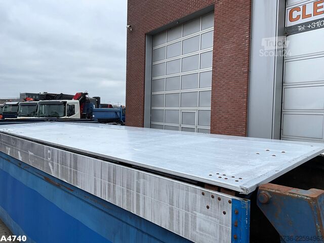 Kontejner sa kukom Container 21m³ met Hydraulische milieukleppen 