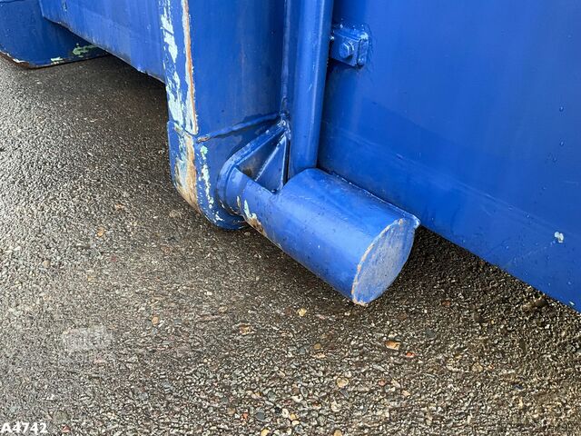 Kontejner sa kukom Container 23m³ met Hydraulische milieukleppen 