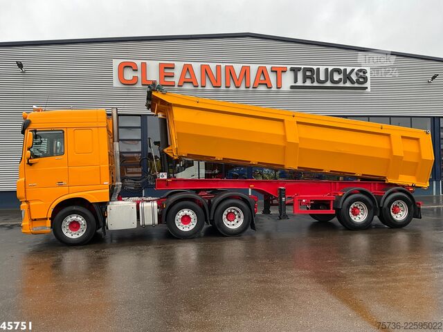 Standaard-SZM DAF FTG XF 530 6x2 Euro 6 ZF Intarder Kiphydrauliek...