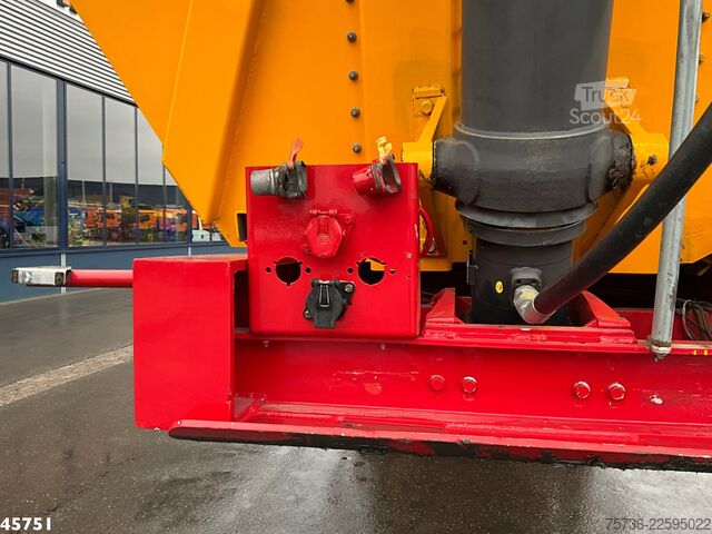 Standaard-SZM DAF FTG XF 530 6x2 Euro 6 ZF Intarder Kiphydrauliek...