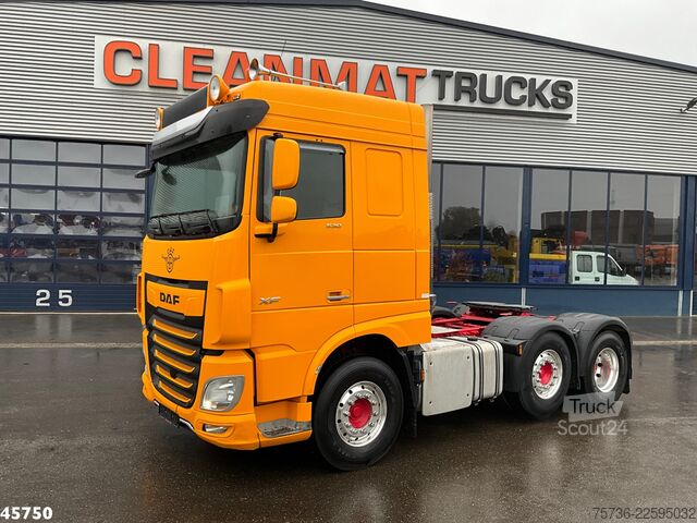 Standart-SZM DAF FTG XF 530 6x2 Euro 6 ZF Intarder Kiphydrauliek