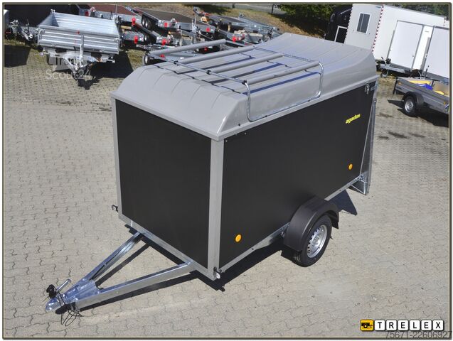 Rimorchio per auto Agados VZ26-O N1 750 kg Rampe und Deckel