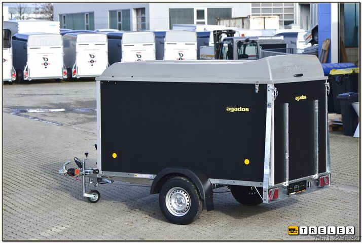 Rimorchio per auto Agados VZ26-O N1 750 kg Rampe und Deckel